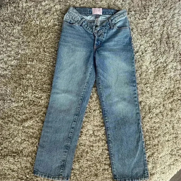 Revice Denim Viper Straight Leg V Cut Jean Size 26 90s Style Hip Hop Rock & Role - Picture 4 of 10